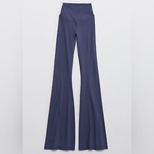 OFFLINE by Aerie Real Me High Waisted Crossover Flare Legging Fresh Bright